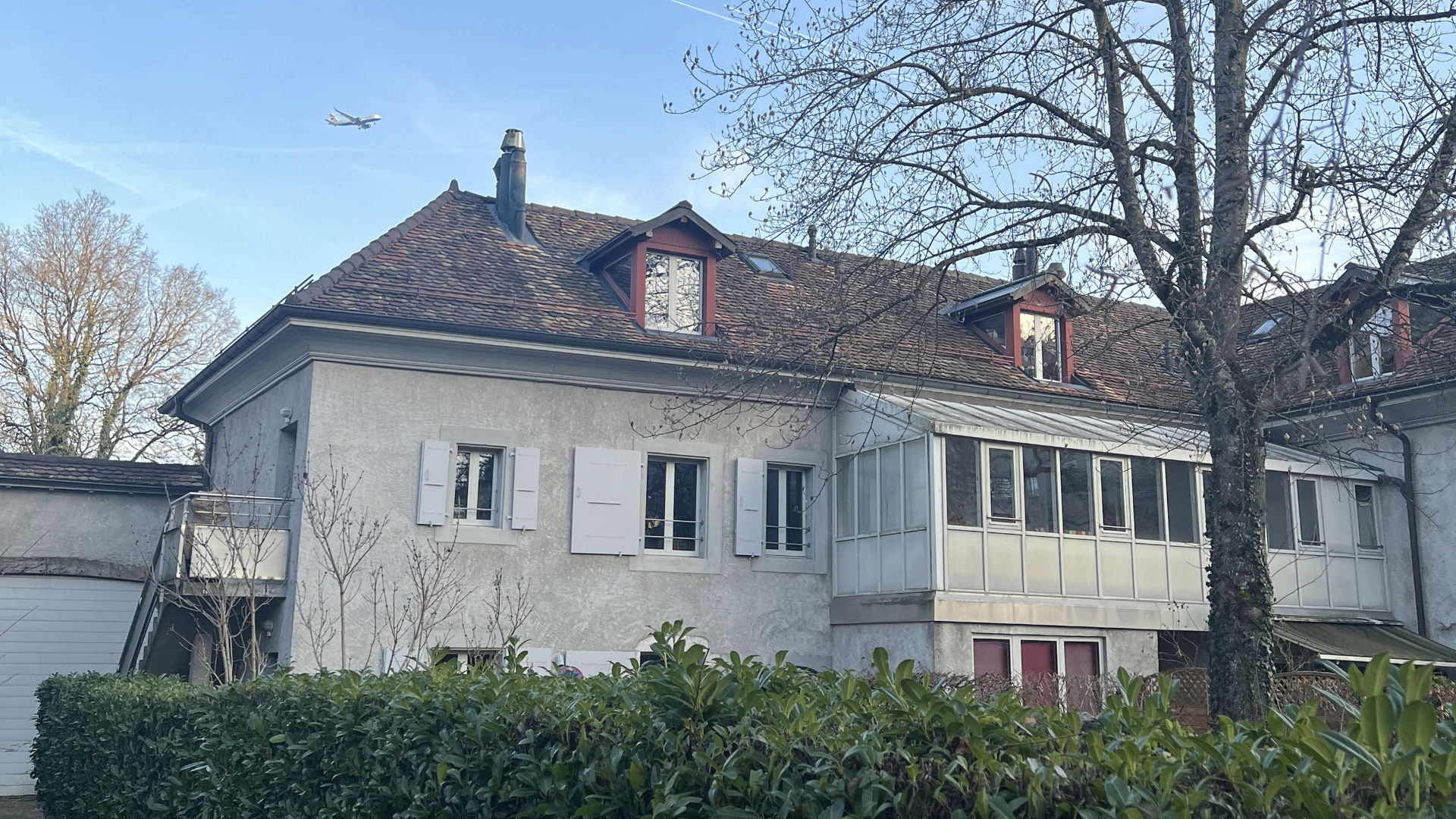 Bâtisse historique de l'accueil familial à Versoix